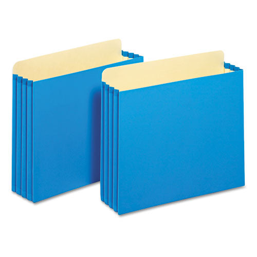 Pendaflex® wholesale. File Cabinet Pockets, 3.5" Expansion, Letter Size, Blue, 10-box. HSD Wholesale: Janitorial Supplies, Breakroom Supplies, Office Supplies.