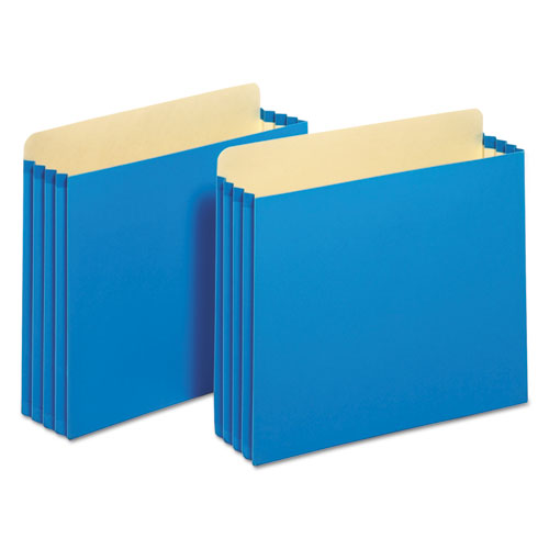 Pendaflex® wholesale. File Cabinet Pockets, 3.5" Expansion, Letter Size, Blue, 10-box. HSD Wholesale: Janitorial Supplies, Breakroom Supplies, Office Supplies.