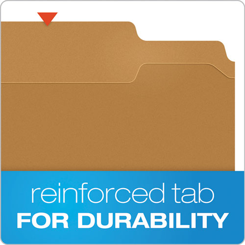 Pendaflex® wholesale. PENDAFLEX Kraft Folders With Two Fasteners, 2-5-cut Tabs, Right Of Center, Letter Size, Kraft, 50-box. HSD Wholesale: Janitorial Supplies, Breakroom Supplies, Office Supplies.