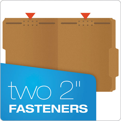 Pendaflex® wholesale. PENDAFLEX Kraft Folders With Two Fasteners, 2-5-cut Tabs, Right Of Center, Letter Size, Kraft, 50-box. HSD Wholesale: Janitorial Supplies, Breakroom Supplies, Office Supplies.