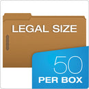 Pendaflex® wholesale. PENDAFLEX Kraft Folders With Two Fasteners, 1-3-cut Tabs, Legal Size, Kraft, 50-box. HSD Wholesale: Janitorial Supplies, Breakroom Supplies, Office Supplies.