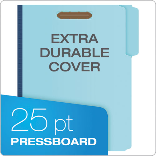 Pendaflex® wholesale. PENDAFLEX Heavy-duty Pressboard Folders W- Embossed Fasteners, Letter Size, Blue, 25-box. HSD Wholesale: Janitorial Supplies, Breakroom Supplies, Office Supplies.