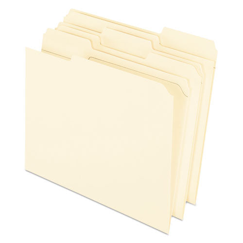 Pendaflex® wholesale. PENDAFLEX Reinforced Top File Folders, 1-3-cut Tabs, Right Position, Letter Size, Manila, 100-box. HSD Wholesale: Janitorial Supplies, Breakroom Supplies, Office Supplies.