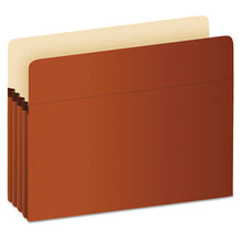 Load image into Gallery viewer, Pendaflex® wholesale. PENDAFLEX Pocket File, 3.5&quot; Expansion, Legal Size, Red Fiber. HSD Wholesale: Janitorial Supplies, Breakroom Supplies, Office Supplies.