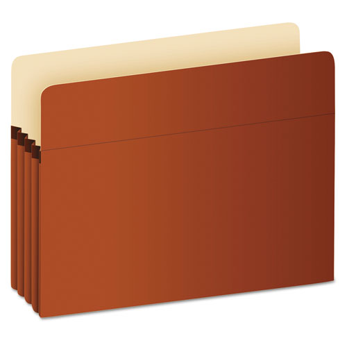 Pendaflex® wholesale. PENDAFLEX Pocket File, 3.5" Expansion, Legal Size, Red Fiber. HSD Wholesale: Janitorial Supplies, Breakroom Supplies, Office Supplies.