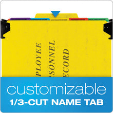 Load image into Gallery viewer, Pendaflex® wholesale. PENDAFLEX Hanging Style Personnel Folders, 1-3-cut Tabs, Center Position, Letter Size, Yellow. HSD Wholesale: Janitorial Supplies, Breakroom Supplies, Office Supplies.