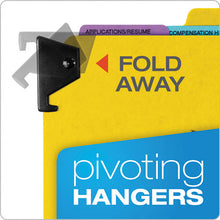 Load image into Gallery viewer, Pendaflex® wholesale. PENDAFLEX Hanging Style Personnel Folders, 1-3-cut Tabs, Center Position, Letter Size, Yellow. HSD Wholesale: Janitorial Supplies, Breakroom Supplies, Office Supplies.