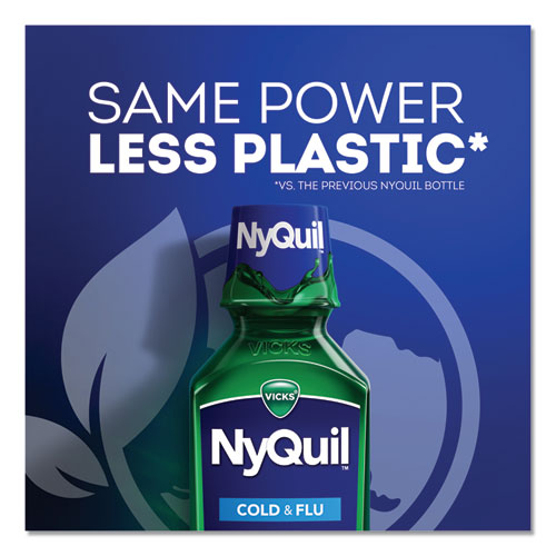 Vicks® wholesale. Nyquil Cold And Flu Nighttime Liquid, 12 Oz Bottle. HSD Wholesale: Janitorial Supplies, Breakroom Supplies, Office Supplies.