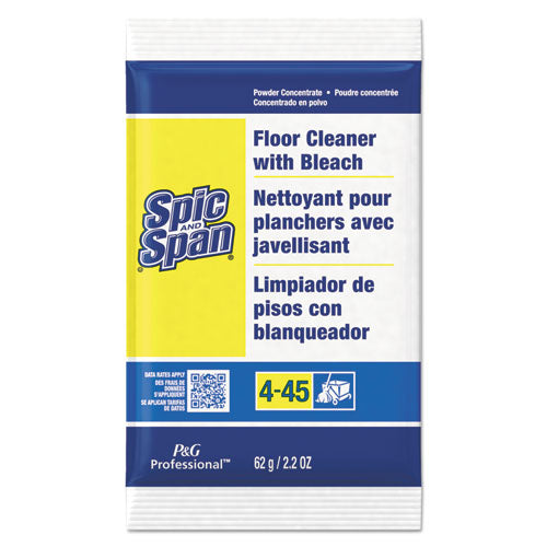 Spic and Span® wholesale. Bleach Floor Cleaner Packets, 2.2oz Packets, 45-carton. HSD Wholesale: Janitorial Supplies, Breakroom Supplies, Office Supplies.