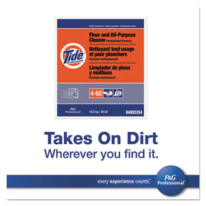 Tide® Professional™ wholesale. Tide® Floor And All-purpose Cleaner, 18 Lb Box. HSD Wholesale: Janitorial Supplies, Breakroom Supplies, Office Supplies.