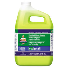 Load image into Gallery viewer, Mr. Clean® wholesale. Mr. Clean® Finished Floor Cleaner, Lemon Scent, 1 Gal Bottle. HSD Wholesale: Janitorial Supplies, Breakroom Supplies, Office Supplies.