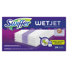 Load image into Gallery viewer, Swiffer® wholesale. Swiffer Wetjet System Refill Cloths, 11.3&quot; X 5.4&quot;, White, 24-box, 4-ctn. HSD Wholesale: Janitorial Supplies, Breakroom Supplies, Office Supplies.