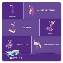 Load image into Gallery viewer, Swiffer® wholesale. Swiffer Wetjet System Refill Cloths, 11.3&quot; X 5.4&quot;, White, 24-box, 4-ctn. HSD Wholesale: Janitorial Supplies, Breakroom Supplies, Office Supplies.