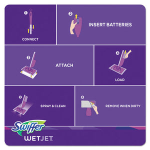 Swiffer® wholesale. Swiffer Wetjet System Refill Cloths, 11.3" X 5.4", White, 24-box, 4-ctn. HSD Wholesale: Janitorial Supplies, Breakroom Supplies, Office Supplies.