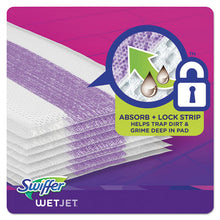 Load image into Gallery viewer, Swiffer® wholesale. Swiffer Wetjet System Refill Cloths, 11.3&quot; X 5.4&quot;, White, 24-box, 4-ctn. HSD Wholesale: Janitorial Supplies, Breakroom Supplies, Office Supplies.