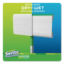 Load image into Gallery viewer, Swiffer® wholesale. Swiffer Sweeper Mop, 10&quot; Wide Mop, Green, 3-carton. HSD Wholesale: Janitorial Supplies, Breakroom Supplies, Office Supplies.