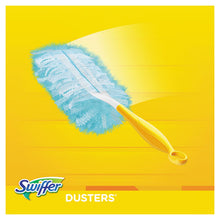 Load image into Gallery viewer, Swiffer® wholesale. Swiffer Dusters Starter Kit, Dust Lock Fiber, 6&quot; Handle, Blue-yellow, 6-carton. HSD Wholesale: Janitorial Supplies, Breakroom Supplies, Office Supplies.