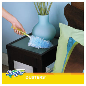 Swiffer® wholesale. Swiffer Dusters Starter Kit, Dust Lock Fiber, 6" Handle, Blue-yellow, 6-carton. HSD Wholesale: Janitorial Supplies, Breakroom Supplies, Office Supplies.