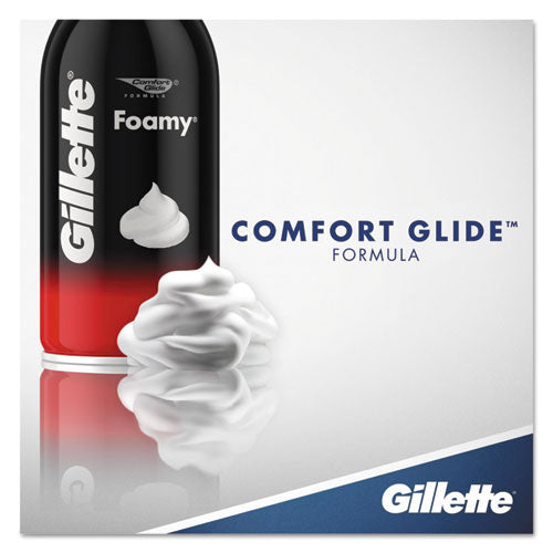 Gillette® wholesale. Foamy Shave Cream, Original Scent, 2 Oz Aerosol, 48-carton. HSD Wholesale: Janitorial Supplies, Breakroom Supplies, Office Supplies.