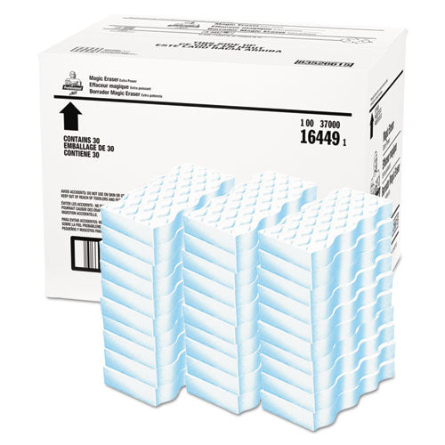 Mr. Clean® wholesale. Mr. Clean® Magic Eraser Extra Durable, 4 3-5" X 2 2-5", 7-10" Thick, White, 30-carton. HSD Wholesale: Janitorial Supplies, Breakroom Supplies, Office Supplies.