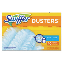 Load image into Gallery viewer, Swiffer® wholesale. Swiffer Refill Dusters, Dust Lock Fiber, Light Blue, Unscented, 10-box. HSD Wholesale: Janitorial Supplies, Breakroom Supplies, Office Supplies.