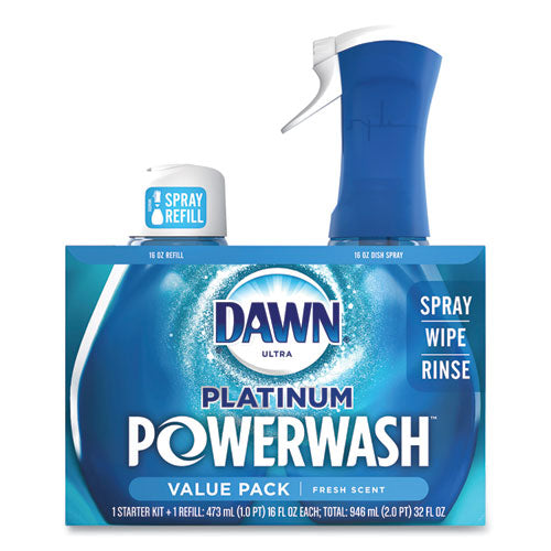 Dawn® wholesale. DAWN Platinum Powerwash Dish Spray, Fresh, 16 Oz Spray Bottle, 2-pack, 3 Packs-carton. HSD Wholesale: Janitorial Supplies, Breakroom Supplies, Office Supplies.