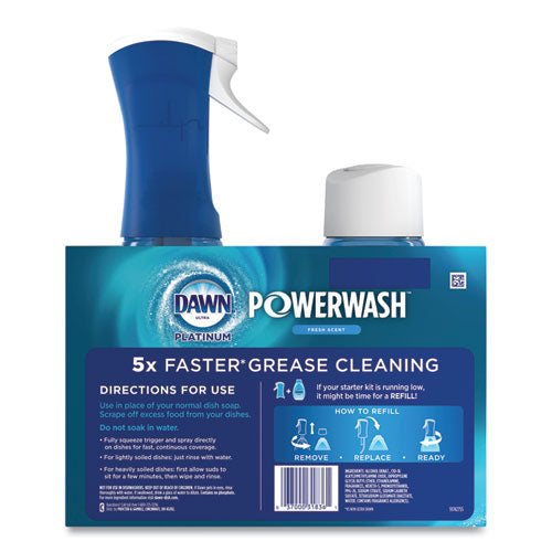 Dawn® wholesale. DAWN Platinum Powerwash Dish Spray, Fresh, 16 Oz Spray Bottle, 2-pack, 3 Packs-carton. HSD Wholesale: Janitorial Supplies, Breakroom Supplies, Office Supplies.