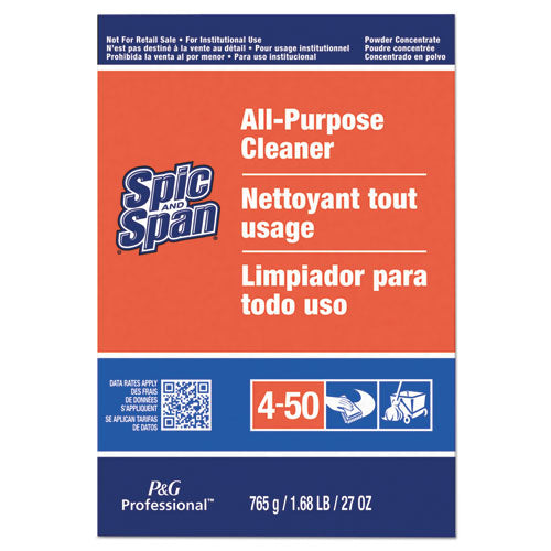 Spic and Span® wholesale. All-purpose Floor Cleaner, 27 Oz Box. HSD Wholesale: Janitorial Supplies, Breakroom Supplies, Office Supplies.