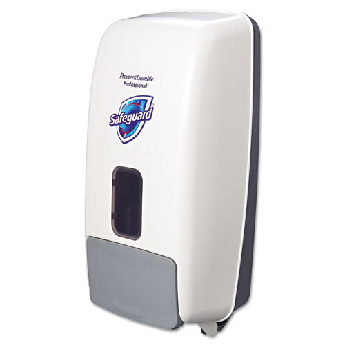 Safeguard™ Professional wholesale. Foam Hand Soap Dispenser, 1,200 Ml, White-gray. HSD Wholesale: Janitorial Supplies, Breakroom Supplies, Office Supplies.