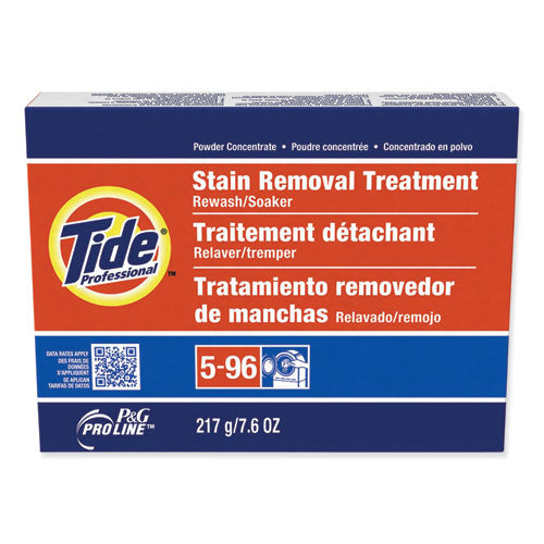 Tide® Professional™ wholesale. Tide® Stain Removal Treatment Powder, 7.6 Oz Box, 14-carton. HSD Wholesale: Janitorial Supplies, Breakroom Supplies, Office Supplies.