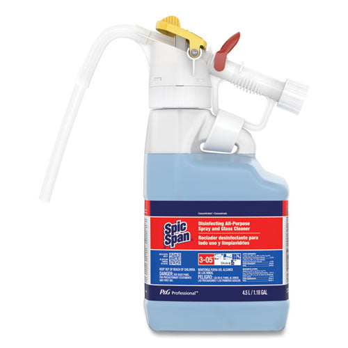 P&G Professional™ wholesale. P&G Dilute 2 Go, Spic And Span Disinfecting All-purpose Spray And Glass Cleaner, Fresh Scent, , 4.5 L Jug, 1-carton. HSD Wholesale: Janitorial Supplies, Breakroom Supplies, Office Supplies.