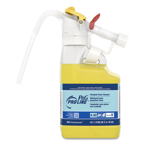 P&G Professional™ wholesale. P&G Dilute 2 Go, P And G Pro Line Finished Floor Cleaner, Fresh Scent, 4.5 L Jug, 1-carton. HSD Wholesale: Janitorial Supplies, Breakroom Supplies, Office Supplies.
