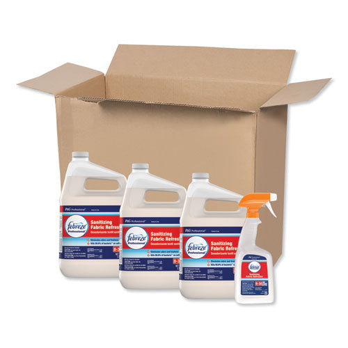 Febreze® wholesale. Febreeze Professional Sanitizing Fabric Refresher, Light Scent, 1 Gal, Ready To Use, 3-carton. HSD Wholesale: Janitorial Supplies, Breakroom Supplies, Office Supplies.