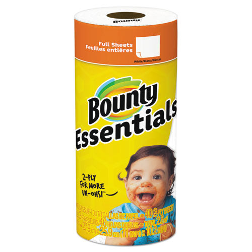 Bounty® wholesale. Essentials Kitchen Roll Paper Towels, 2-ply, 11 X 10.2, 40 Sheets-roll. HSD Wholesale: Janitorial Supplies, Breakroom Supplies, Office Supplies.