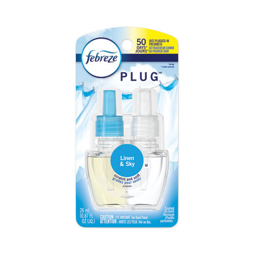 Febreze® wholesale. Febreeze Plug Air Freshener Refills, Linen And Sky, 0.87 Oz. HSD Wholesale: Janitorial Supplies, Breakroom Supplies, Office Supplies.