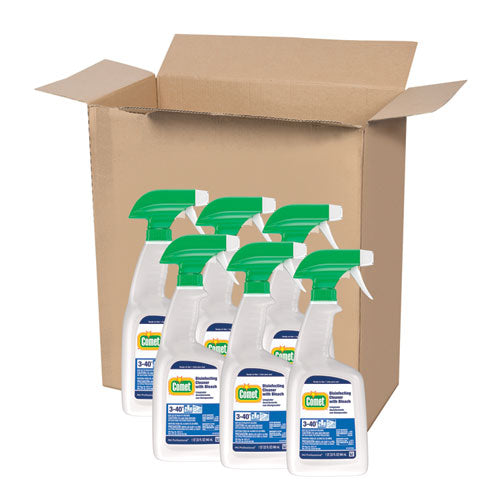 Comet® wholesale. Comet Disinfecting Cleaner With Bleach, 32 Oz, Plastic Spray Bottle, Fresh Scent, 6-carton. HSD Wholesale: Janitorial Supplies, Breakroom Supplies, Office Supplies.