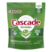 Load image into Gallery viewer, Cascade® wholesale. CASCADE Actionpacs, Fresh Scent, 13.5 Oz Bag, 25-pack, 5 Packs-carton. HSD Wholesale: Janitorial Supplies, Breakroom Supplies, Office Supplies.