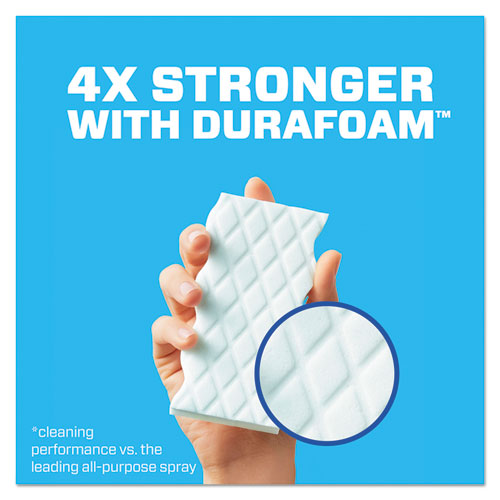 Mr. Clean® wholesale. Mr. Clean® Magic Eraser Extra Durable, 4 3-5" X 2 2-5", 4-box. HSD Wholesale: Janitorial Supplies, Breakroom Supplies, Office Supplies.