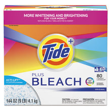 Load image into Gallery viewer, Tide® wholesale. Tide® Laundry Detergent With Bleach, Tide Original Scent, Powder, 144 Oz Box, 2-carton. HSD Wholesale: Janitorial Supplies, Breakroom Supplies, Office Supplies.