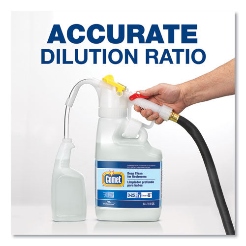 P&G Professional™ wholesale. P&G Dilute 2 Go, Comet Deep Clean For Restrooms, Fresh Scent, , 4.5 L Jug, 1-carton. HSD Wholesale: Janitorial Supplies, Breakroom Supplies, Office Supplies.