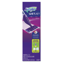 Load image into Gallery viewer, Swiffer® wholesale. Swiffer Wetjet Mop Starter Kit, 46&quot; Handle, Silver-purple, 2-carton. HSD Wholesale: Janitorial Supplies, Breakroom Supplies, Office Supplies.