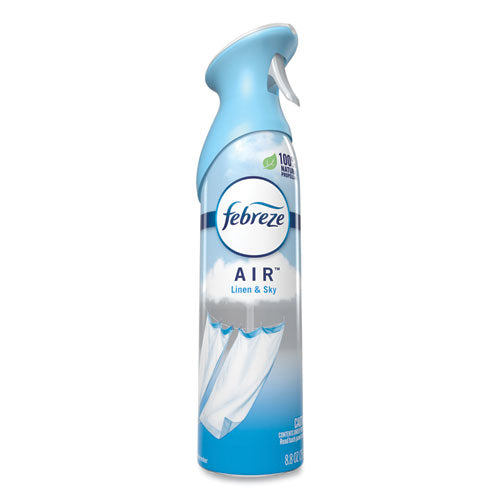 Febreze® wholesale. Febreeze Air, Linen And Sky, 8.8 Oz Aerosol, 6-carton. HSD Wholesale: Janitorial Supplies, Breakroom Supplies, Office Supplies.