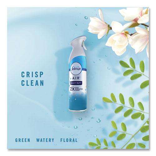 Febreze® wholesale. Febreeze Air, Heavy Duty Crisp Clean, 8.8 Oz Aerosol. HSD Wholesale: Janitorial Supplies, Breakroom Supplies, Office Supplies.