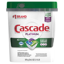 Load image into Gallery viewer, Cascade® wholesale. CASCADE Actionpacs, Fresh Scent, 34.5 Oz Bag, 62-bag. HSD Wholesale: Janitorial Supplies, Breakroom Supplies, Office Supplies.