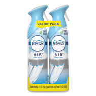 Febreze® wholesale. Febreeze Air, Linen And Sky, 8.8 Oz Aerosol, 2-pack. HSD Wholesale: Janitorial Supplies, Breakroom Supplies, Office Supplies.