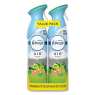 Febreze® wholesale. Febreeze Air, Gain Original, 8.8 Oz Aerosol, 2-pack. HSD Wholesale: Janitorial Supplies, Breakroom Supplies, Office Supplies.