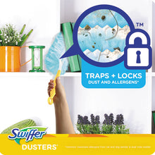 Load image into Gallery viewer, Swiffer® wholesale. Swiffer Refill Dusters, Dust Lock Fiber, 2&quot; X 6&quot;, Light Blue, 18-box, 4 Boxes-carton. HSD Wholesale: Janitorial Supplies, Breakroom Supplies, Office Supplies.