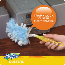 Load image into Gallery viewer, Swiffer® wholesale. Swiffer Refill Dusters, Dust Lock Fiber, 2&quot; X 6&quot;, Light Blue, 18-box, 4 Boxes-carton. HSD Wholesale: Janitorial Supplies, Breakroom Supplies, Office Supplies.