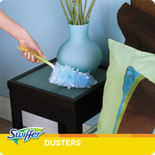 Load image into Gallery viewer, Swiffer® wholesale. Swiffer Refill Dusters, Dust Lock Fiber, 2&quot; X 6&quot;, Light Blue, 18-box, 4 Boxes-carton. HSD Wholesale: Janitorial Supplies, Breakroom Supplies, Office Supplies.