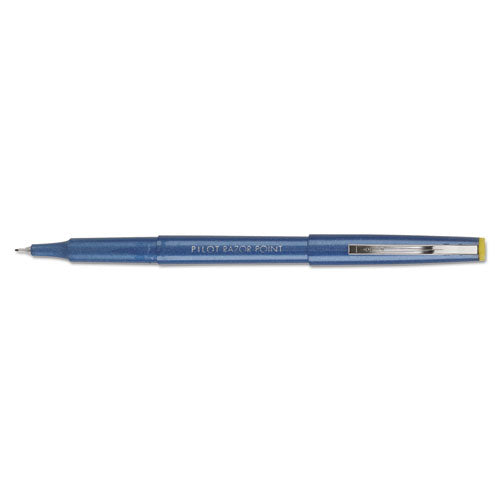 Pilot® wholesale. Razor Point Stick Porous Point Marker Pen, 0.3mm, Blue Ink-barrel, Dozen. HSD Wholesale: Janitorial Supplies, Breakroom Supplies, Office Supplies.